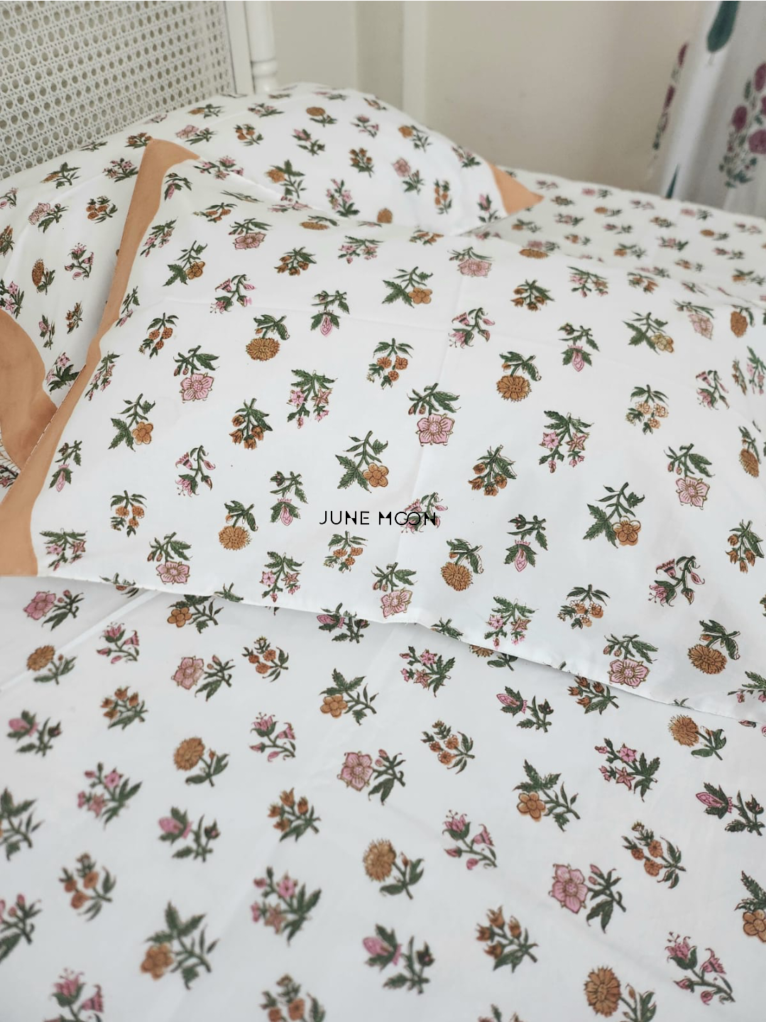 Barfi - Block Printed Bedsheet Set