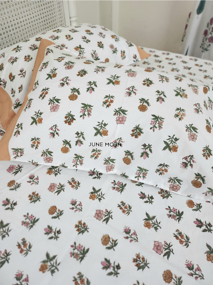 Barfi - Block Printed Bedsheet Set