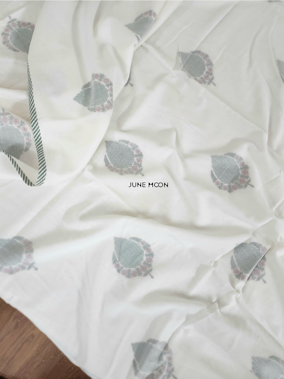 Mohini - Block Printed Muslin Dohar