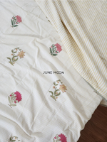 Load image into Gallery viewer, Honey Brook - Block Printed Muslin Dohar
