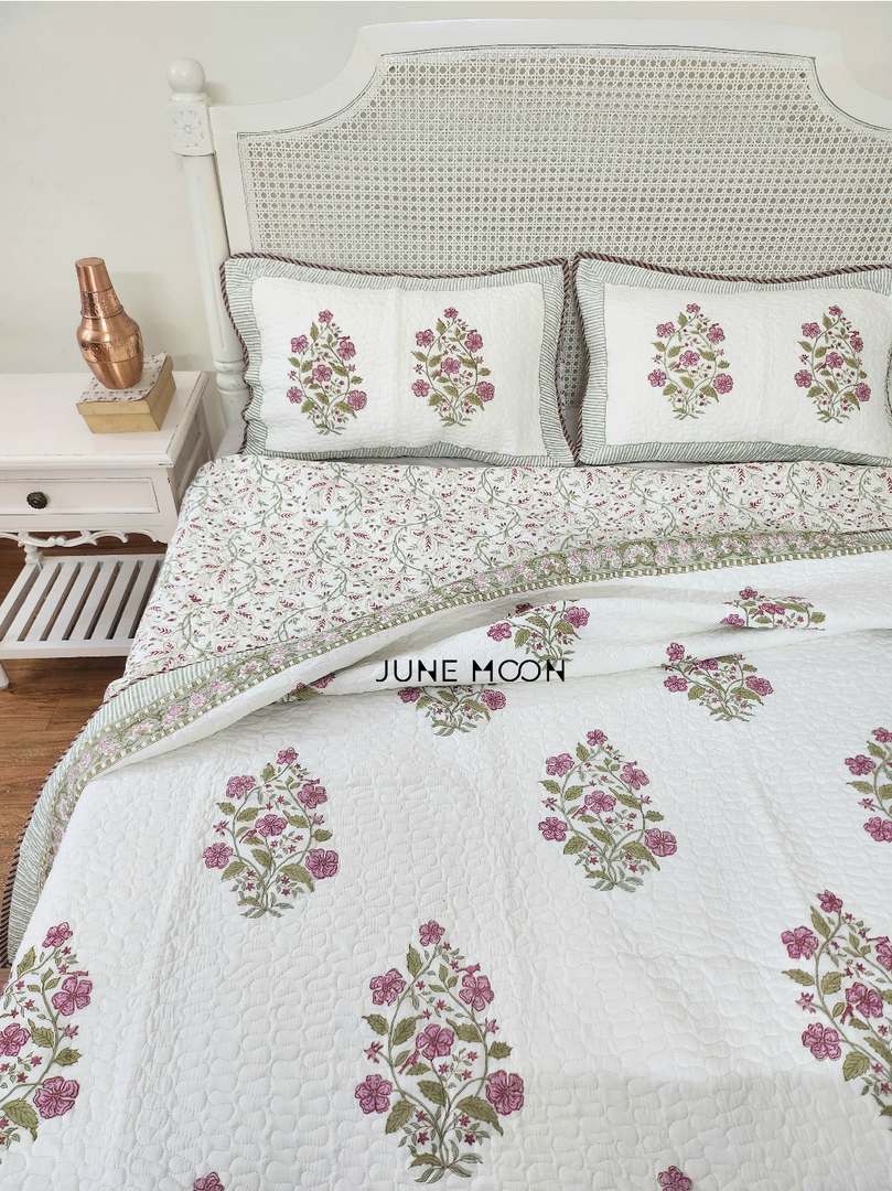 Season's Promise - Quilted Bedcover Set