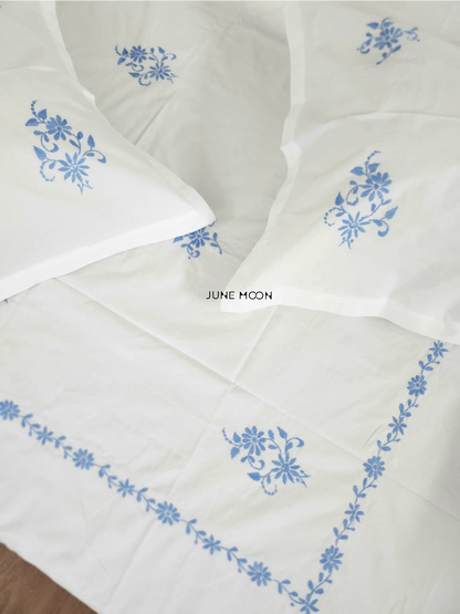 Stella - Embroidered Bedsheet Set