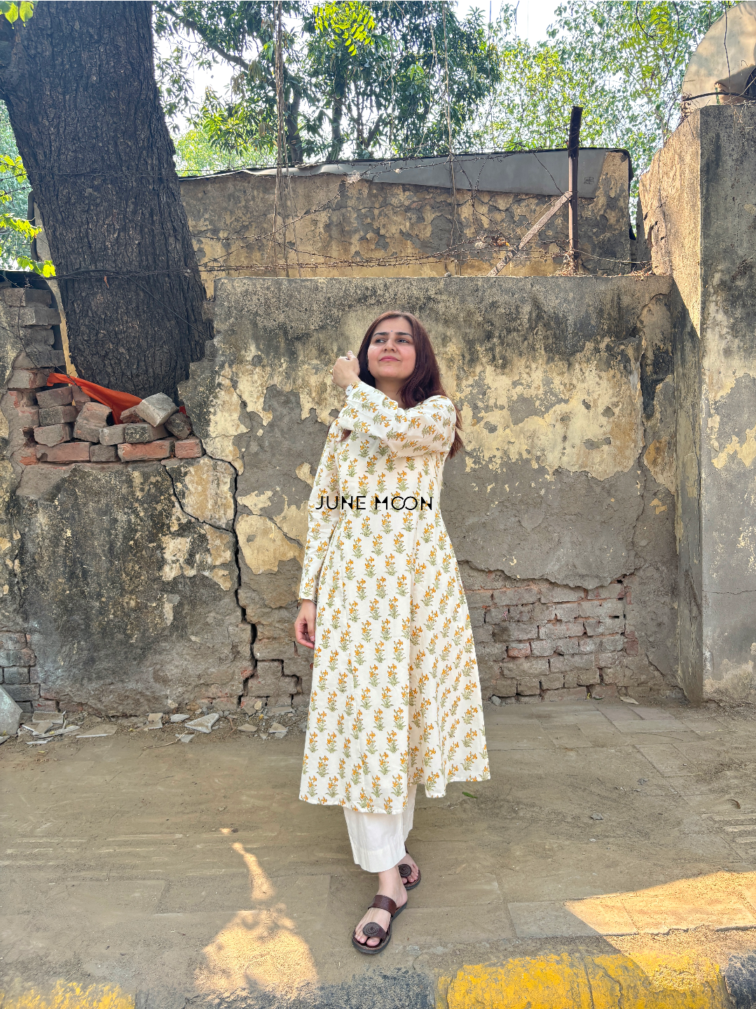 Basanti - Block Printed Kurta
