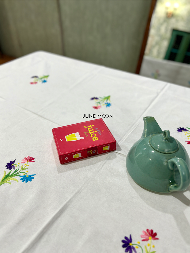 Jashan - Hand Embroidered 6 Seater Table Cover