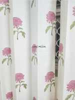 Load image into Gallery viewer, Lady Lilac - Block Printed Curtains
