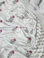 Load image into Gallery viewer, Piece of Moon - Block Printed Muslin Dohar
