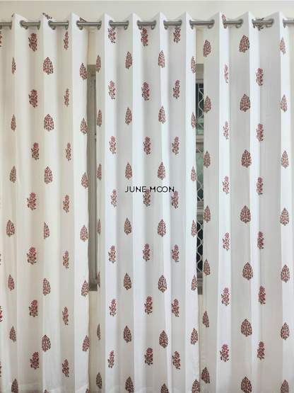 Gul Bano - Block Printed Curtains