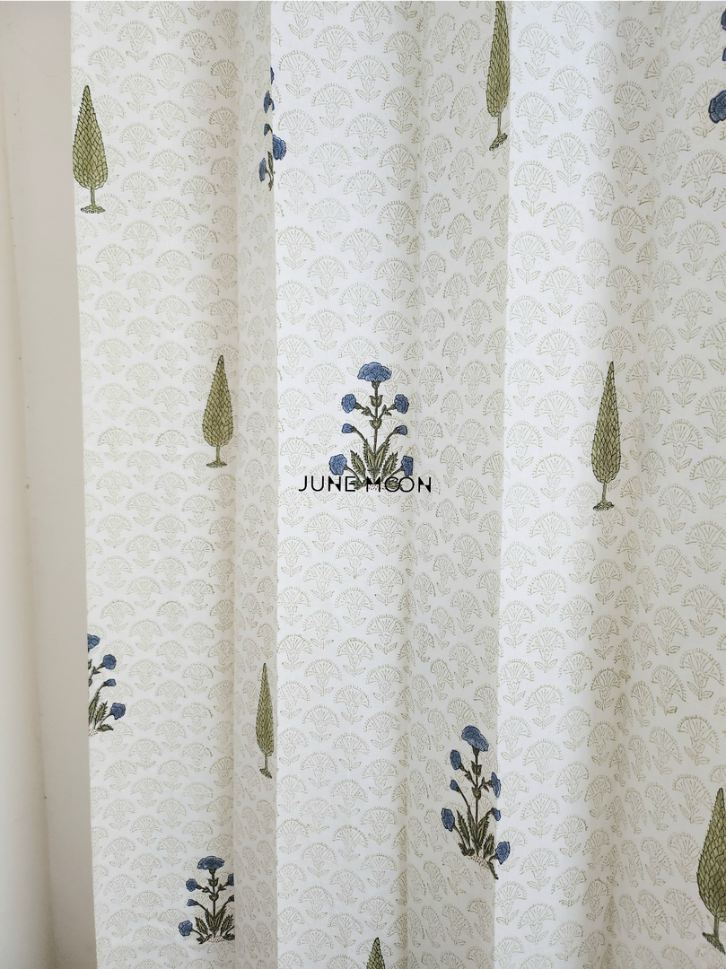 Chandni Bagh - Block Printed Curtains
