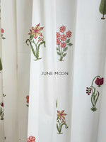 Load image into Gallery viewer, Summer Rouge - Block Printed Curtains
