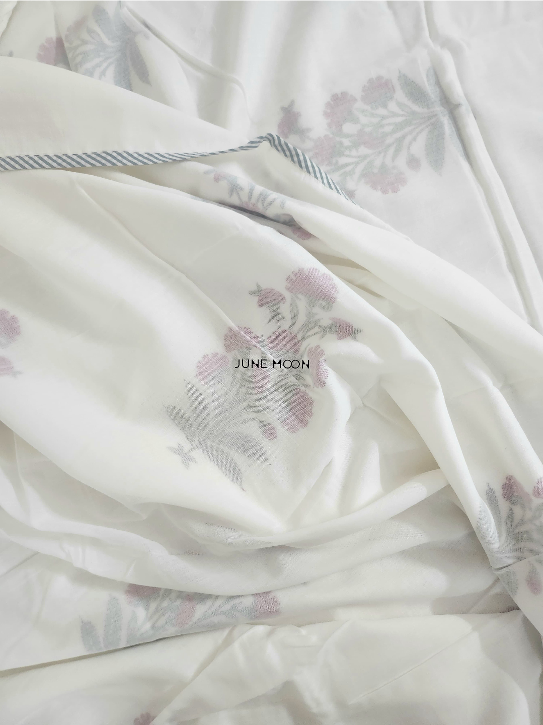 Saira - Block Printed Muslin Dohar
