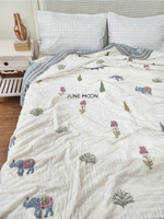 Load image into Gallery viewer, Song of India - Block Printed Muslin Quilt
