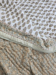 Bhoomi - Block Printed Muslin Quilt