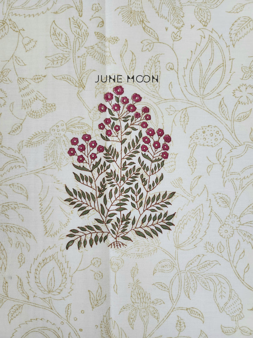 Maahru - Block Printed Bedsheet Set