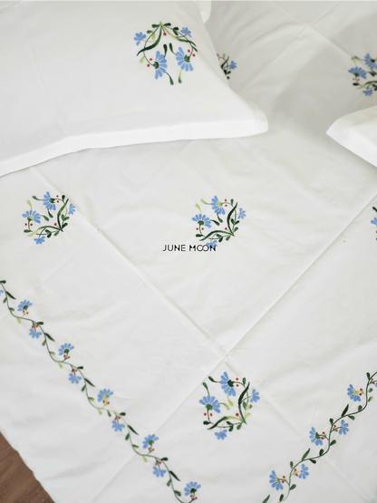 Emma - Embroidered Bedsheet Set