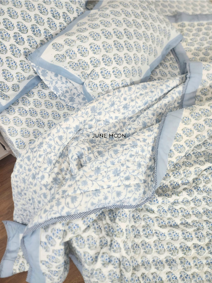 Jodhpur Diaries - Block Printed Muslin Quilt
