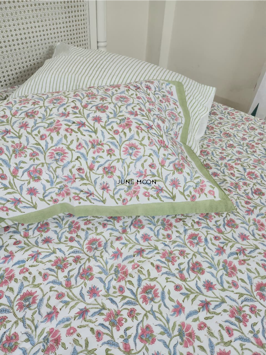 Khanak - Block Printed Bedsheet Set