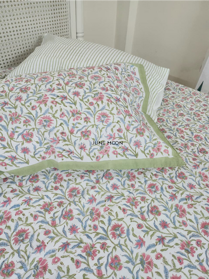 Khanak - Block Printed Bedsheet Set