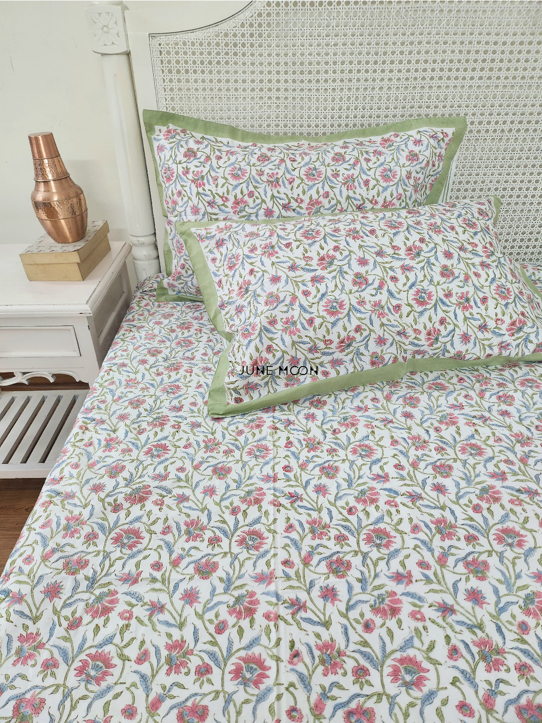 Khanak - Block Printed Bedsheet Set