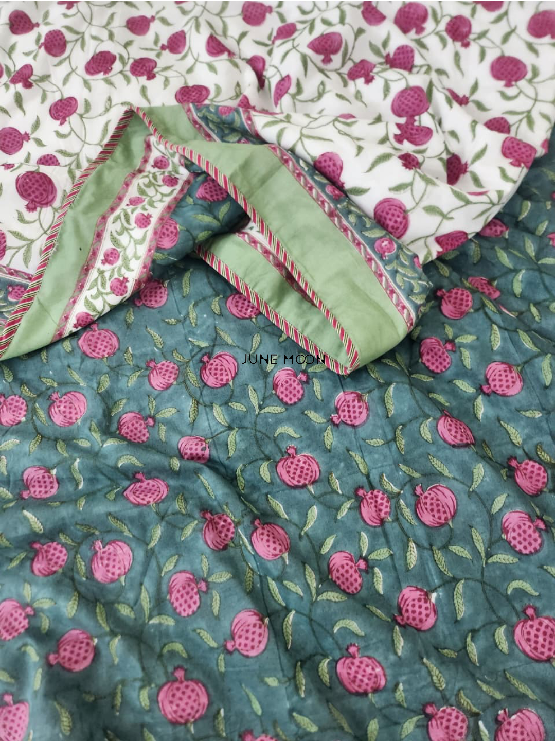 Kudrat - Block Printed Muslin Dohar