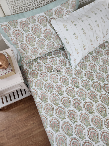 Summer House - Block Printed Bedsheet Set