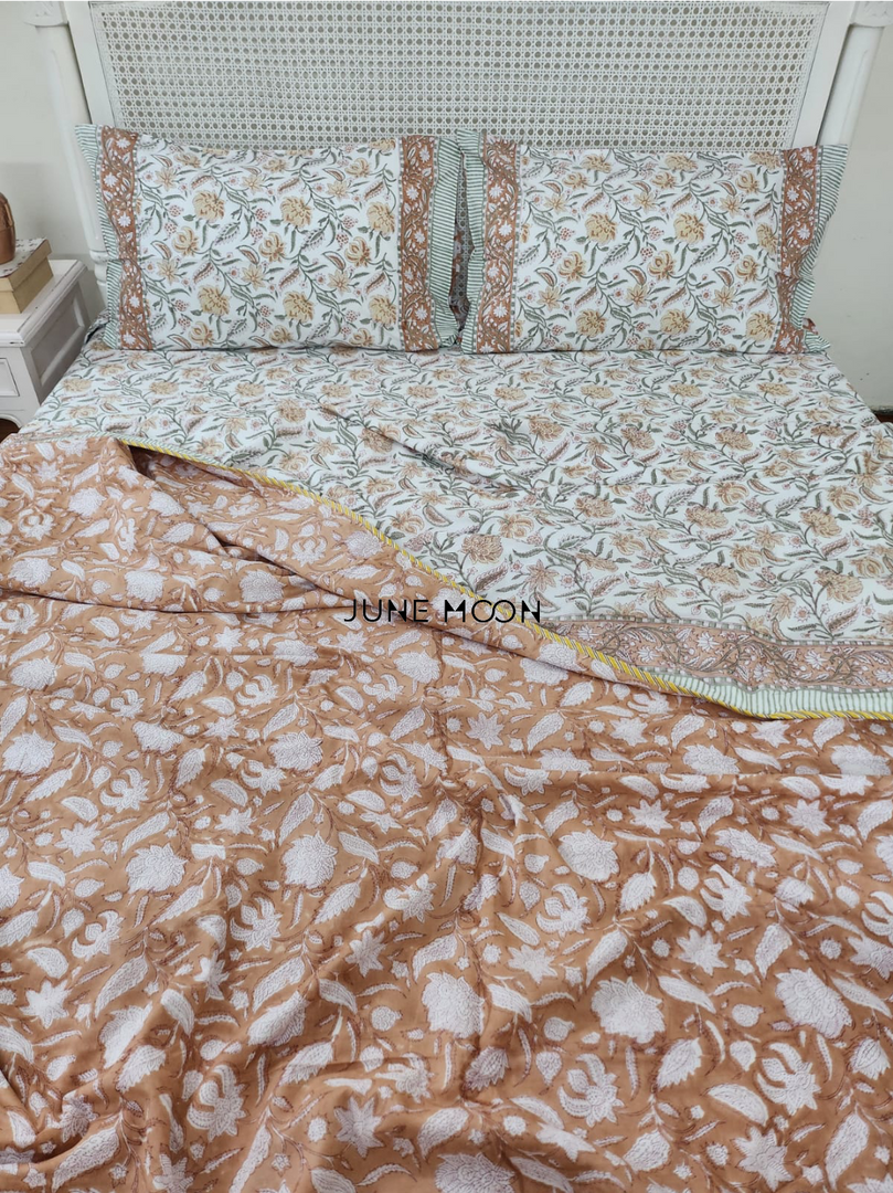 Albeli - Block Printed Muslin Dohar