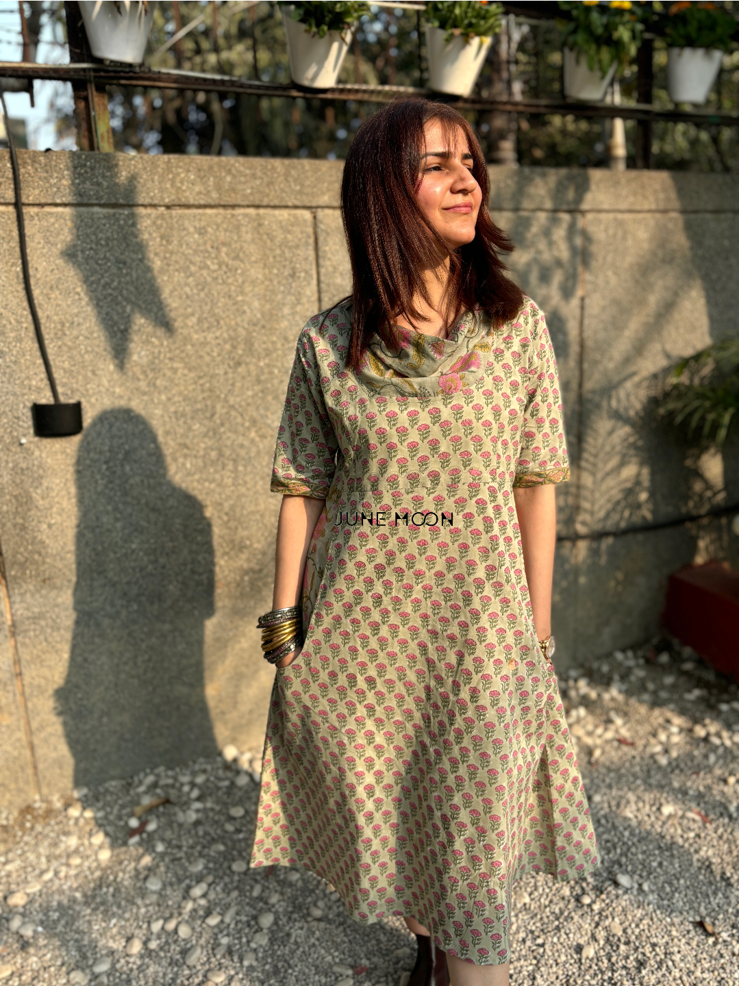 Blair - Block Printed Dress