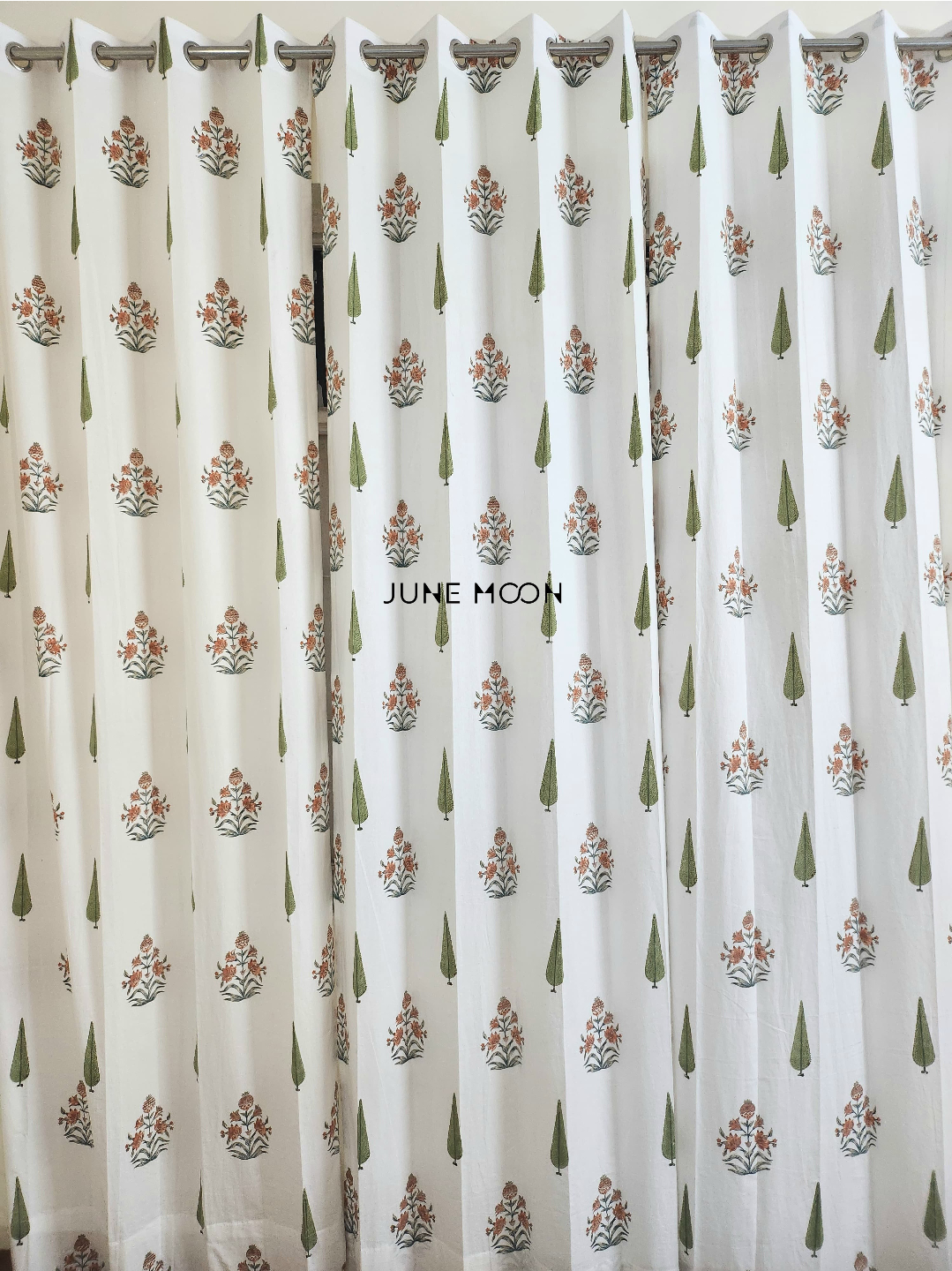 Dhaani - Block Printed Curtains