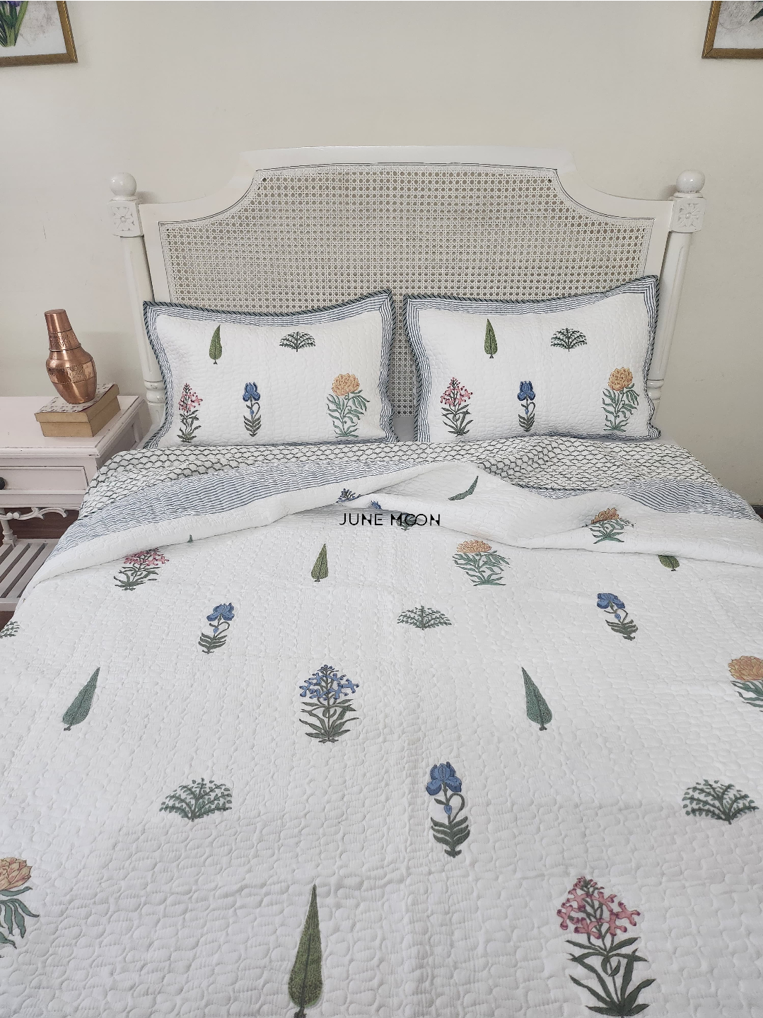 Petals Promise - Quilted Bedcover Set
