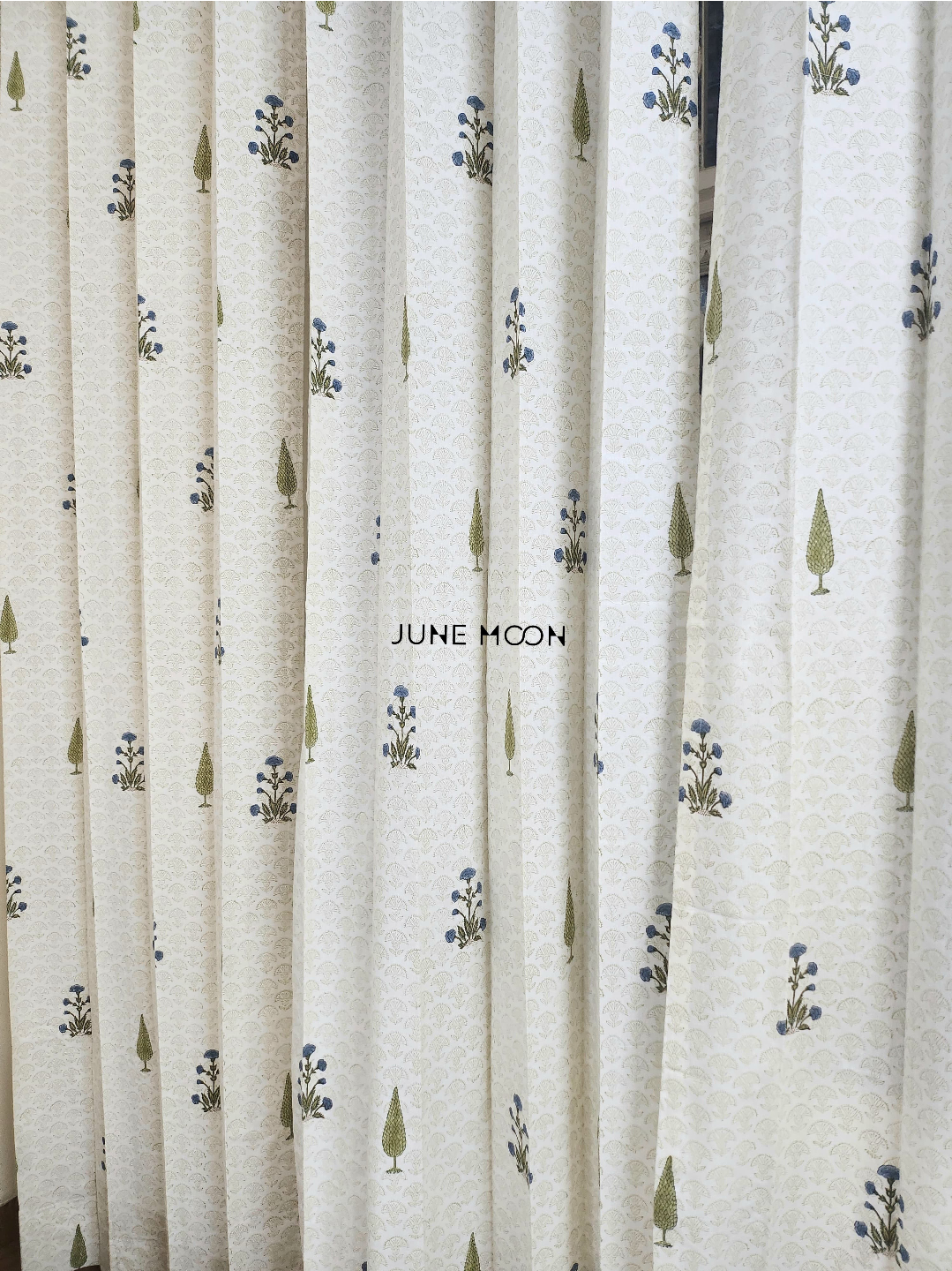 Chandni Bagh - Block Printed Curtains