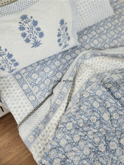 Nyla - Block Printed Muslin Quilt