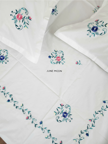 Camille - Embroidered Bedsheet Set