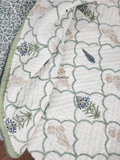 Truly Treasured - Block Printed Muslin Quilt