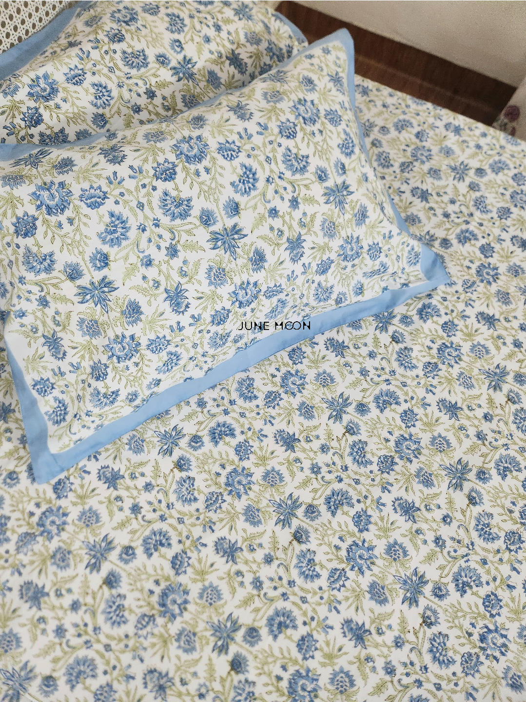 Delilah - Block Printed Bedsheet Set