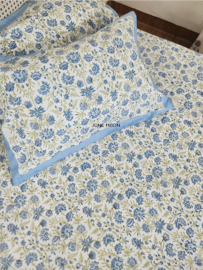 Delilah - Block Printed Bedsheet Set