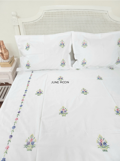Beatrice - Embroidered Bedsheet Set