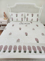 Load image into Gallery viewer, Maahru - Block Printed Bedsheet Set

