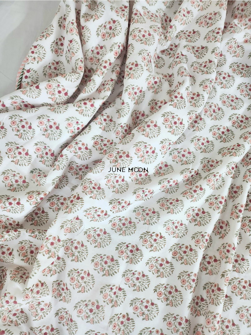 Nikhaar - Block Printed Muslin Dohar