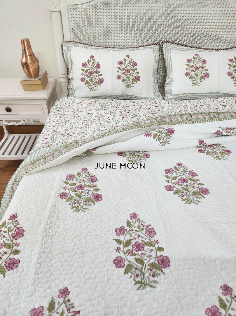 Season's Promise - Quilted Bedcover Set