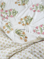 Load image into Gallery viewer, Evening In Rome - Set of Dohar &amp; Bedsheet
