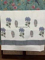 Load image into Gallery viewer, Firdaus - Block Printed Bath Towel
