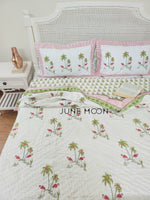 Load image into Gallery viewer, Calm Summer - Set of Quilt &amp; Bedsheet
