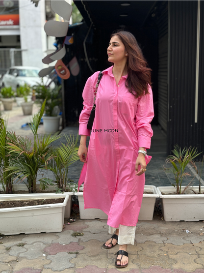 Pink Manhattan Set - Kurta &amp; Pants