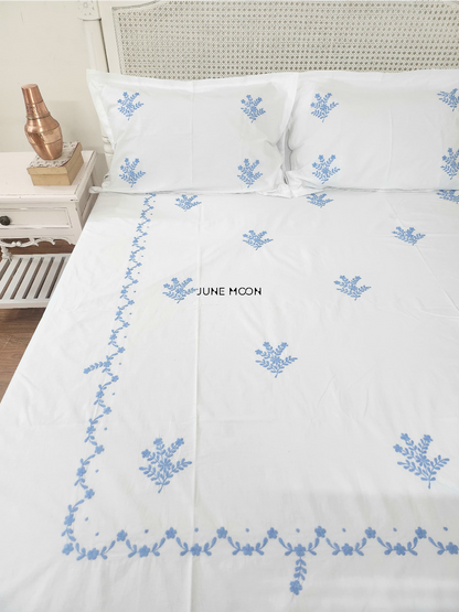 Helena - Embroidered Bedsheet Set