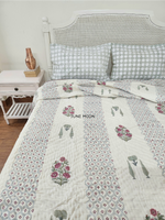 Load image into Gallery viewer, Old Tales - Block Printed Muslin Quilt