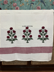 Firdaus - Block Printed Bath Towel