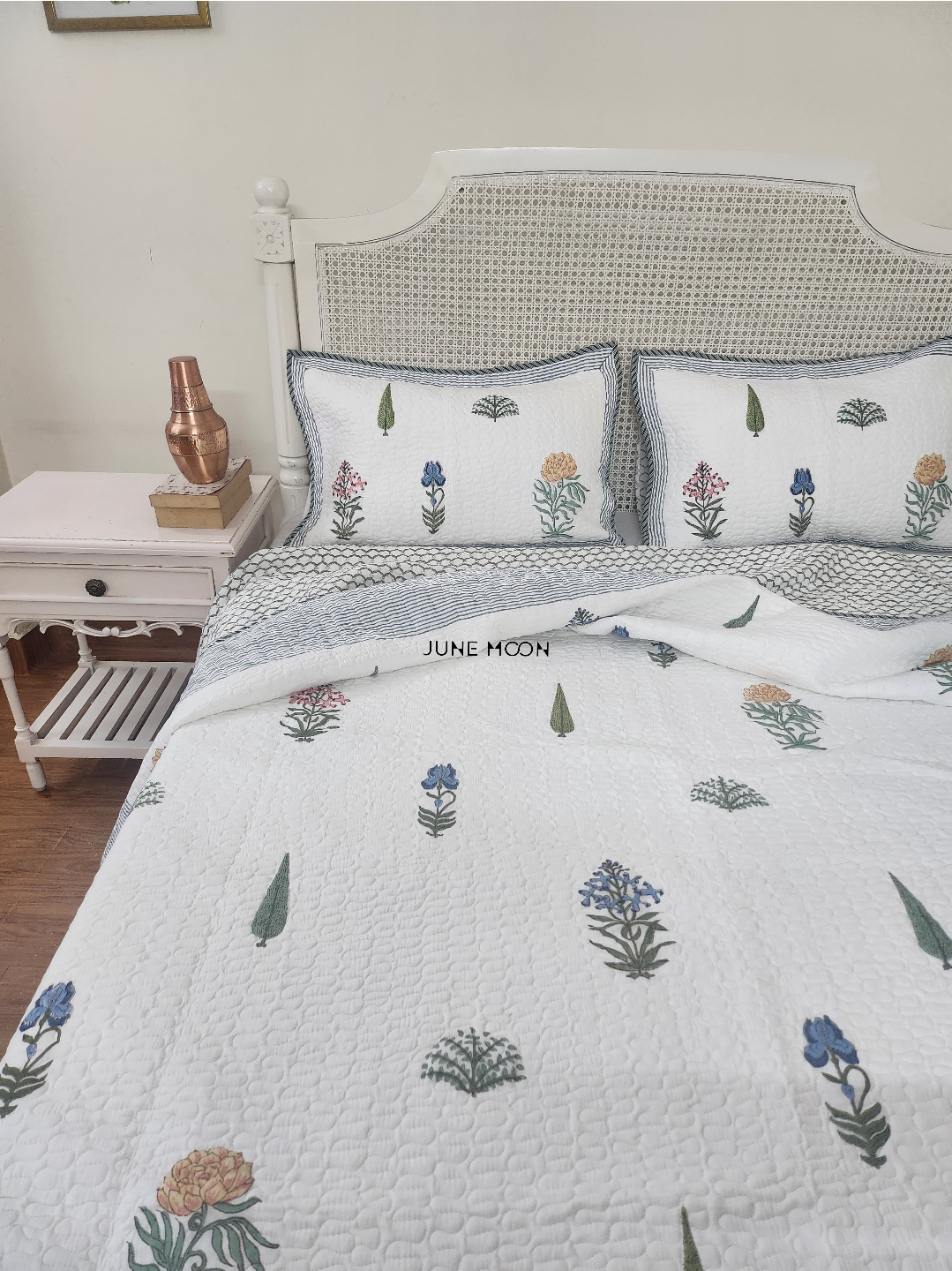 Petals Promise - Quilted Bedcover Set