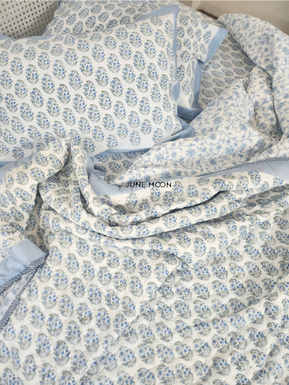 Jodhpur Diaries - Block Printed Muslin Quilt