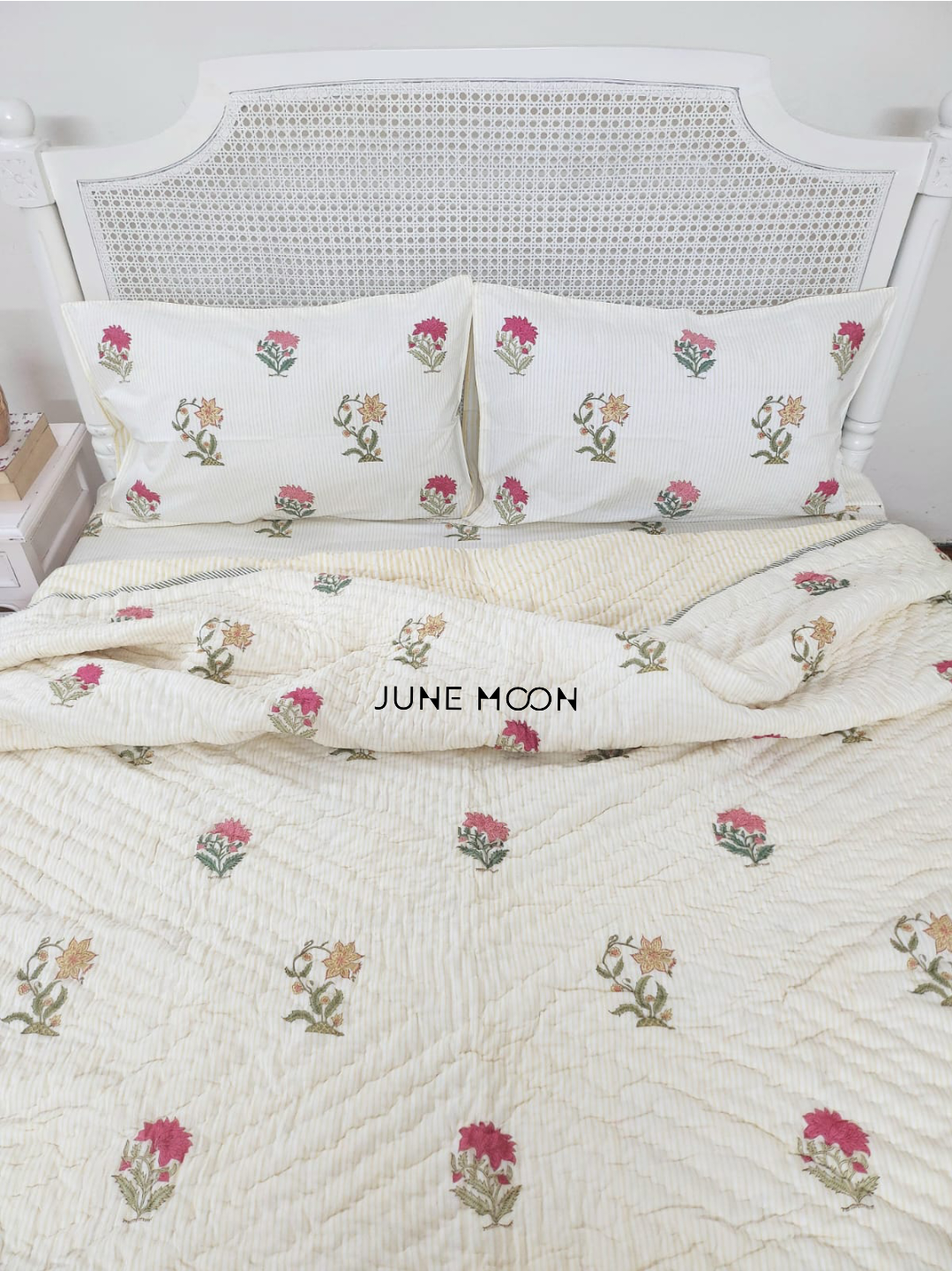Honey Brook - Block Printed Muslin Quilt