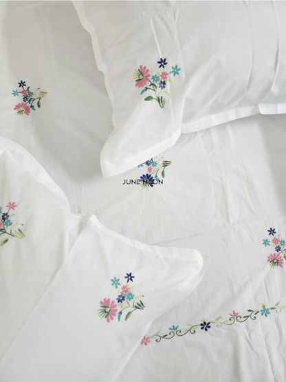 Shirley - Embroidered Bedsheet Set