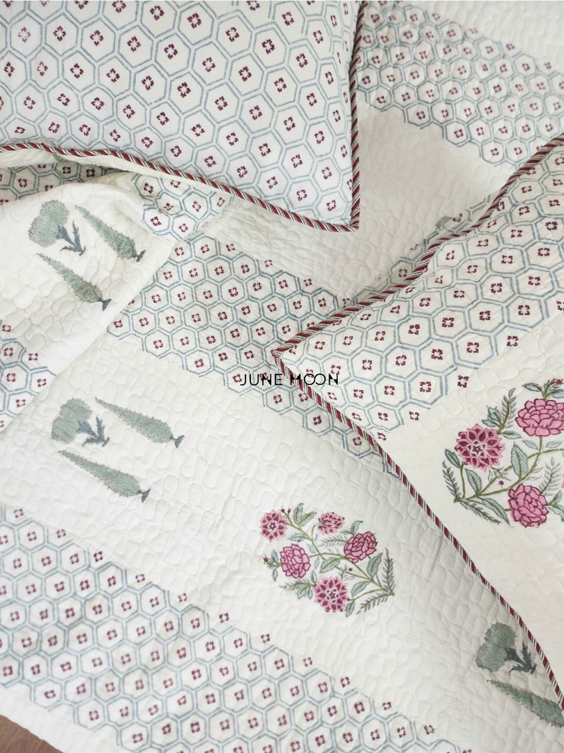 Landscape Lessons - Quilted Bedcover Set
